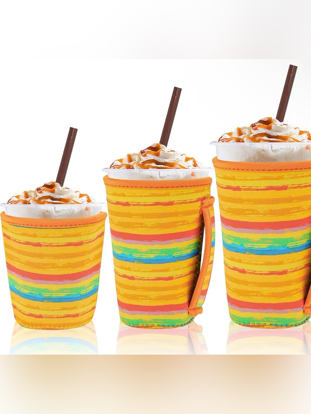 YOU CHOOSE reusable insulated iced or hot coffee cup - Picture 5 of 9